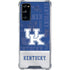 University of Kentucky Jersey Split Galaxy S20 FE Clear Case